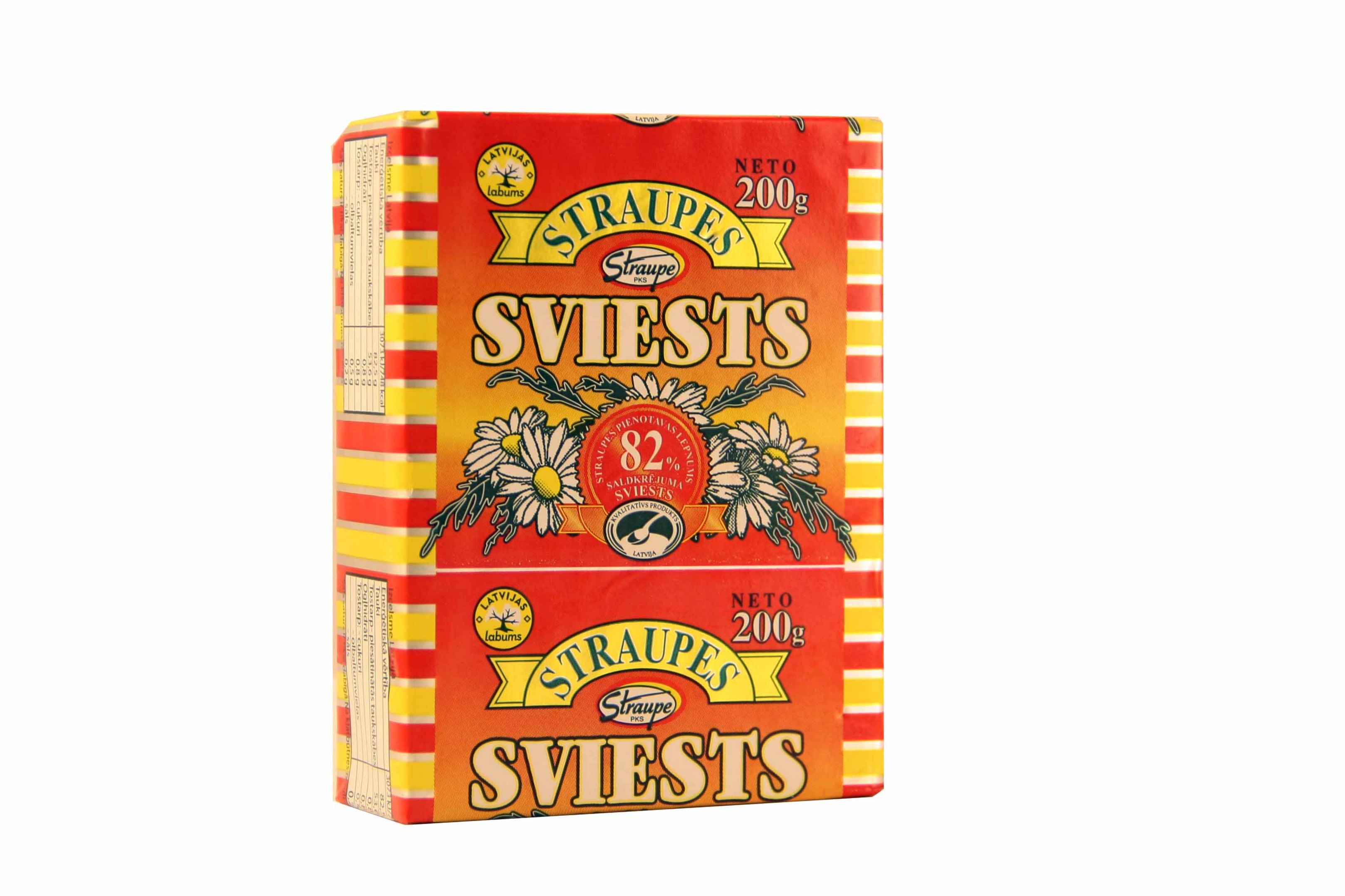 Sviests Rasa Sviests 82% - Straupes Piens